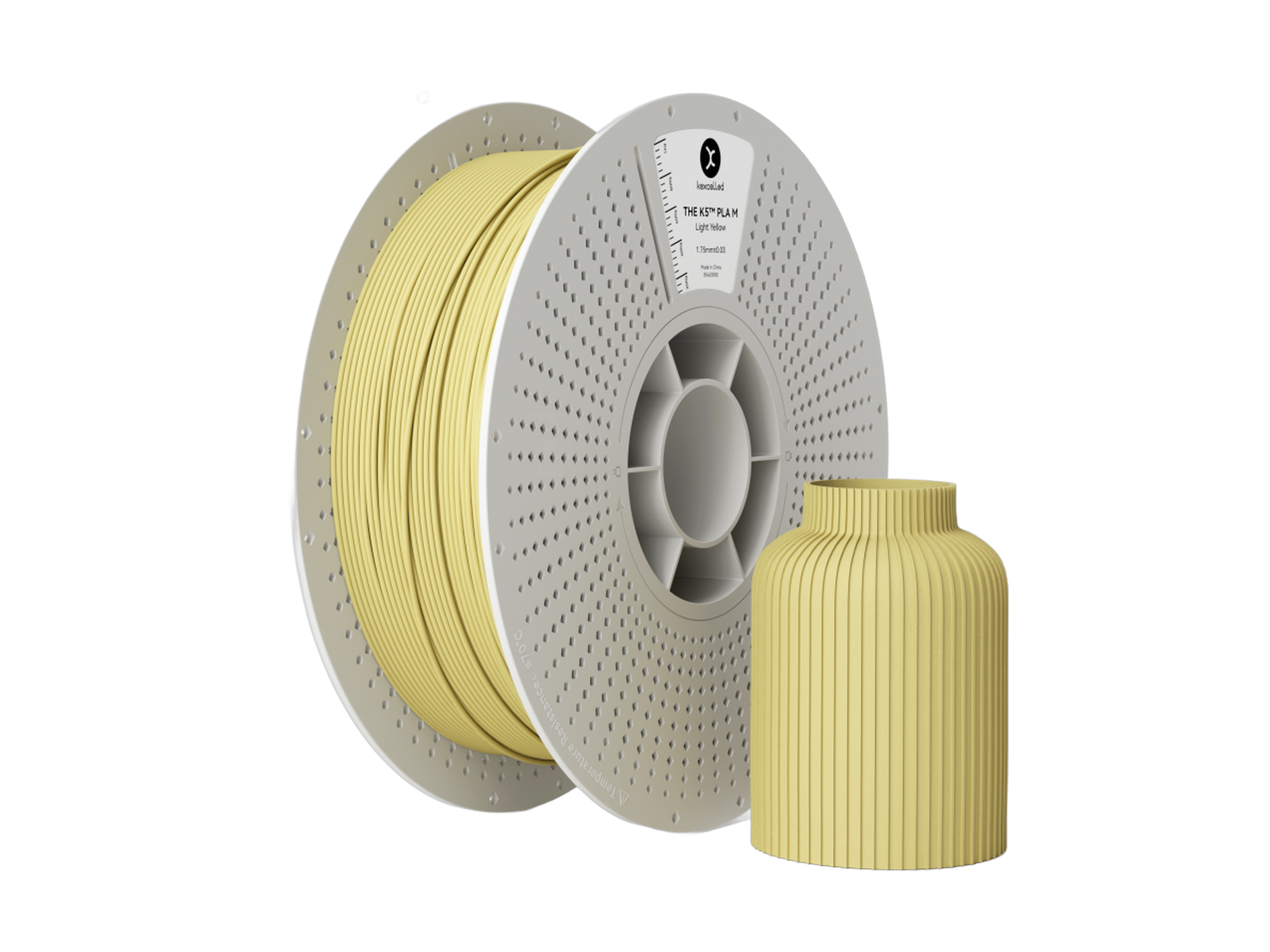 Matte Light Yellow PLA V4