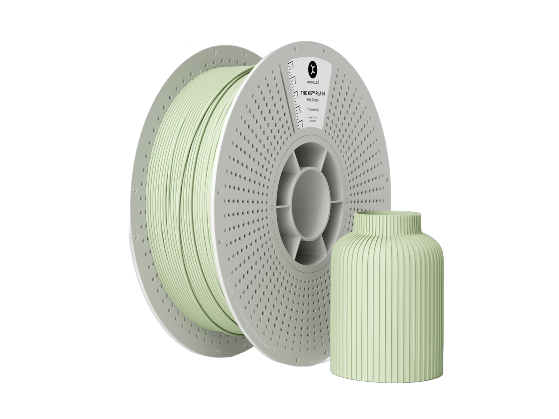 Matte Milk Green PLA V4