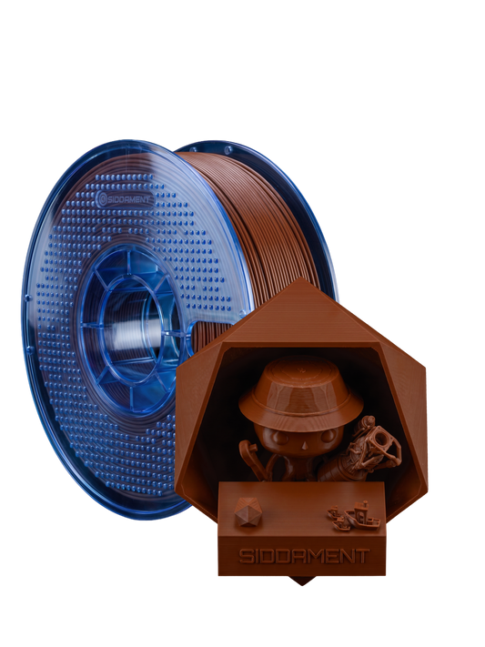 Matte Rust PETG V2 spool with 3D printed parts