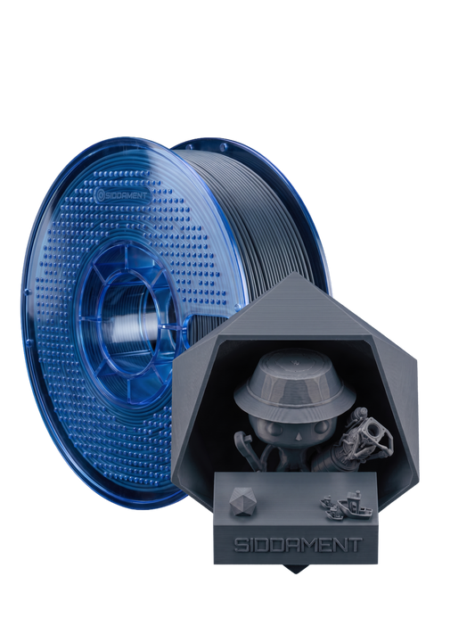 Matte Slate PETG V2 spool with 3D printed parts