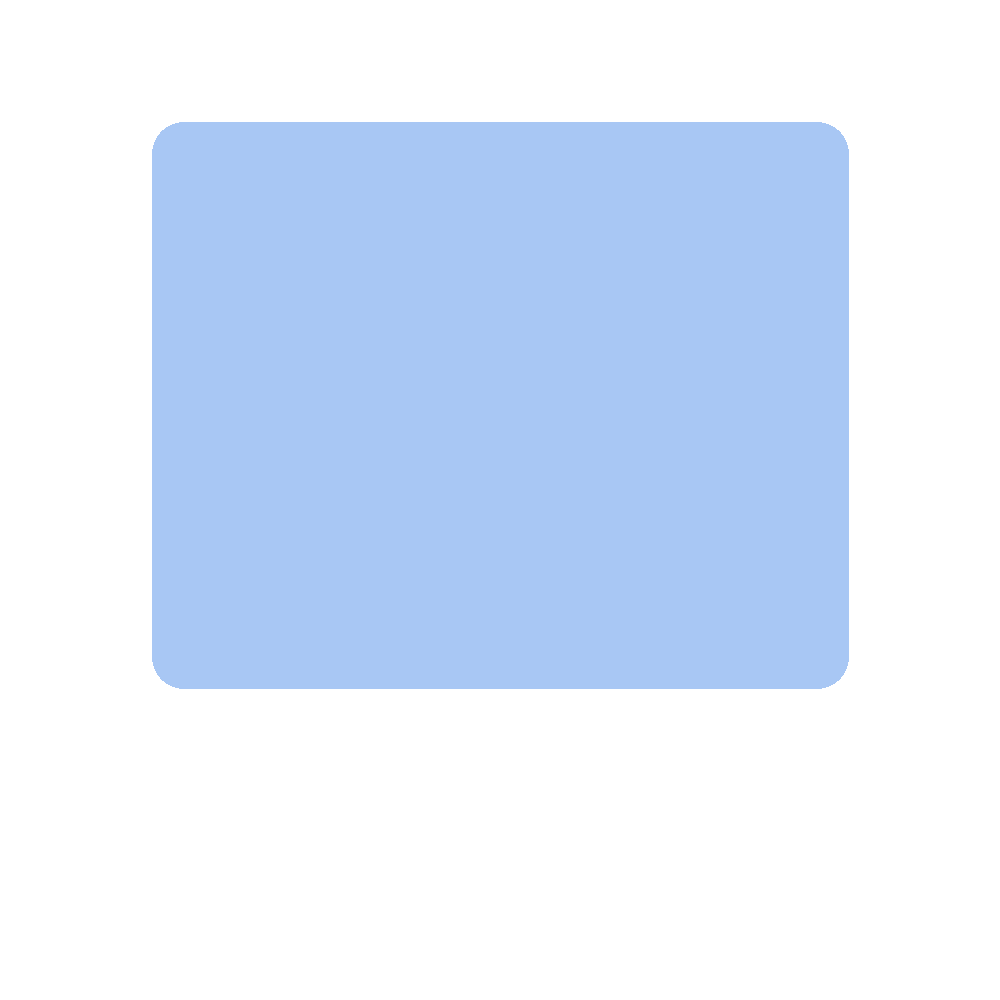 Sunny Blue colour swatch, Kexcelled code 1.071, hex #A8C7F4