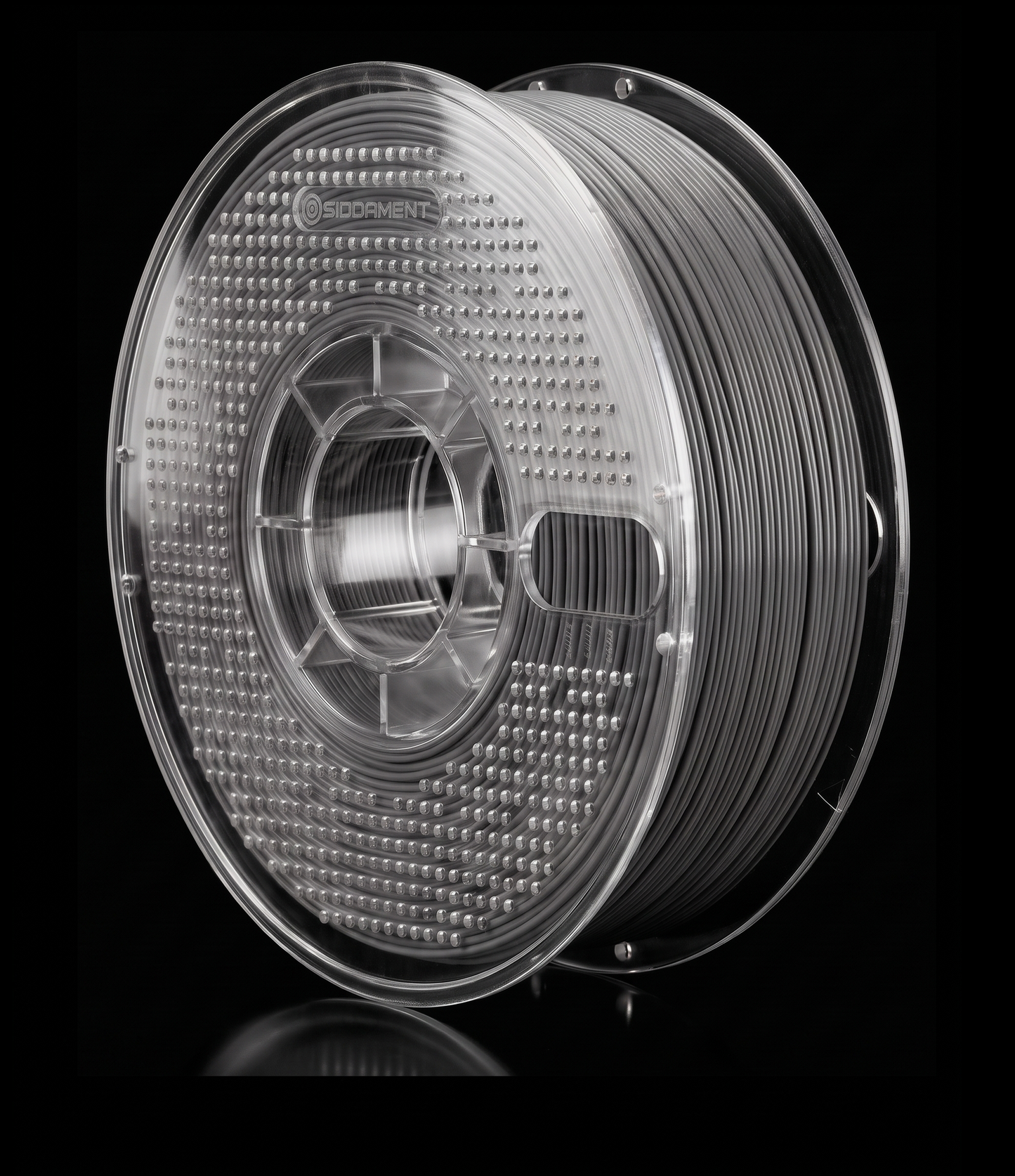 Matte Titanium Grey ASA V2 1.75mm 1kg filament spool