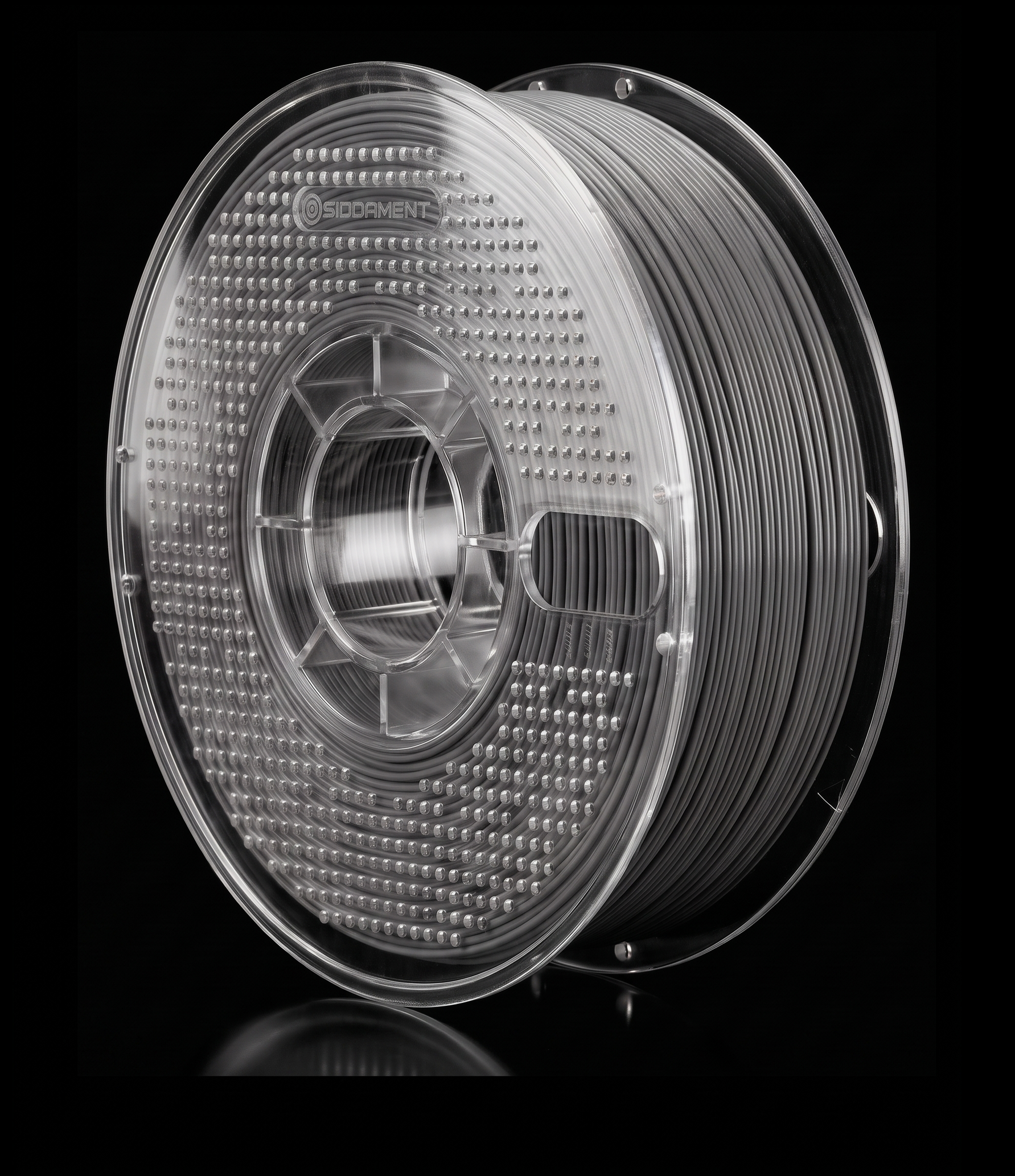Matte Titanium Grey ASA V2 1.75mm 1kg filament spool