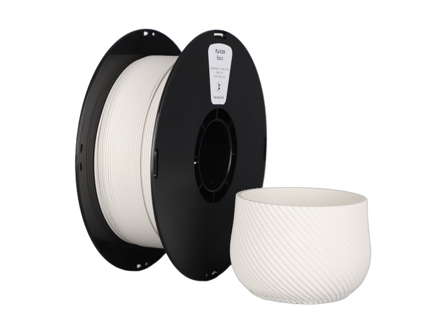 Matte White PLA V4