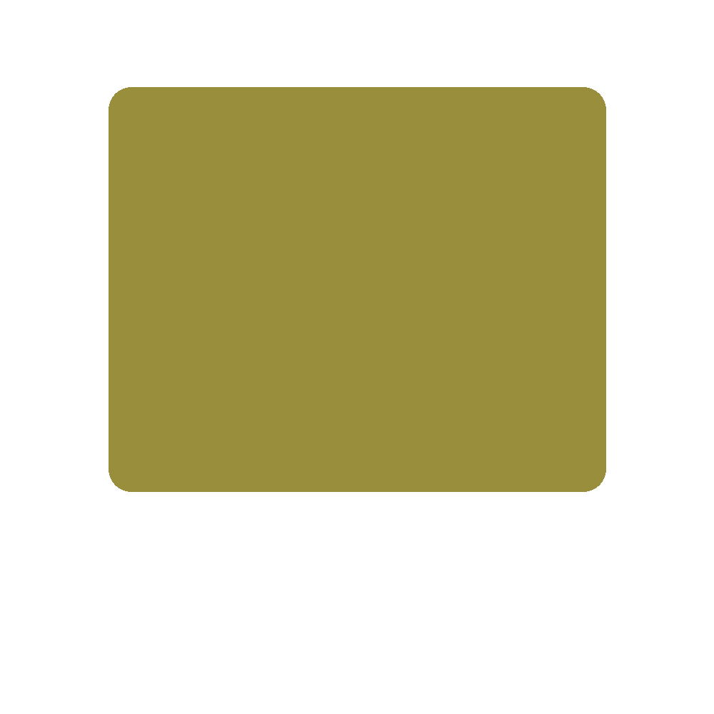 Mustard Green colour swatch, Kexcelled code 9.079, hex #998E3C