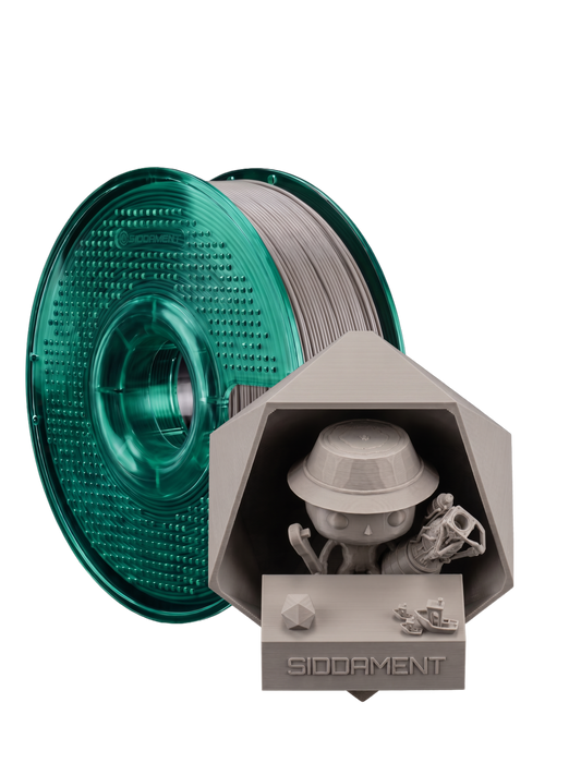 Natural ASA V2 1.75mm 1kg filament and printed parts