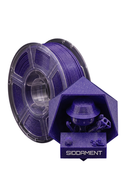 Nebula PETG on a SIDDAMENT spool with a printed figure