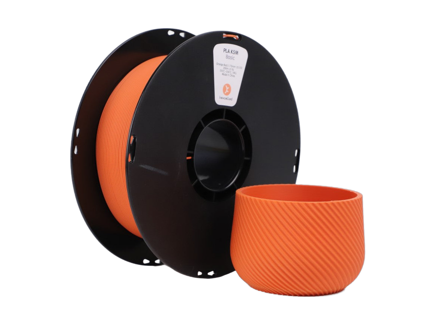 Matte Orange Red PLA V4