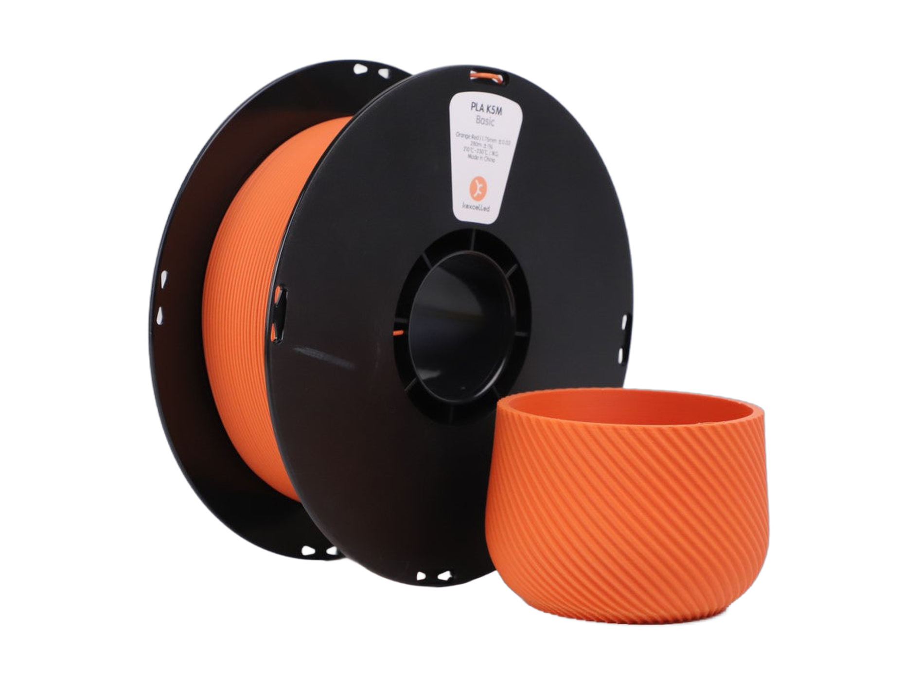 Matte Orange Red PLA V4