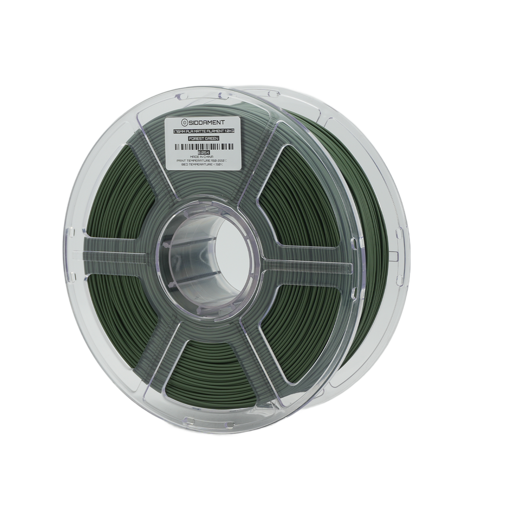 PLA Matte Forest Green V3 – SIDDAMENT