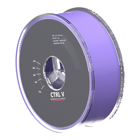 PETG Lavender Purple 3D printer filament spool