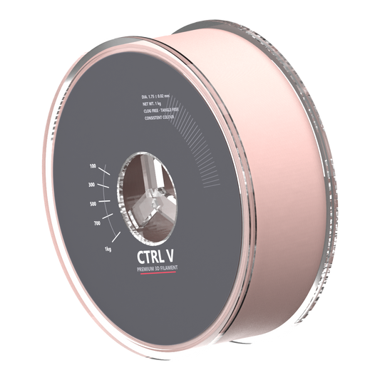 PLA Matte Pink 3D printer filament spool