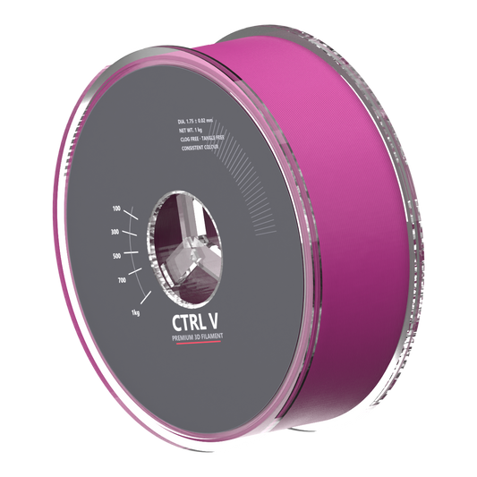 PLA Matte Purple 3D printer filament spool
