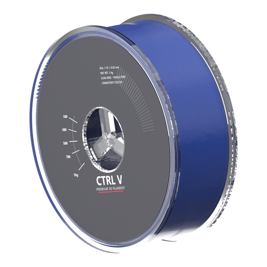 PLA Pro Dark Blue 3D printer filament spool