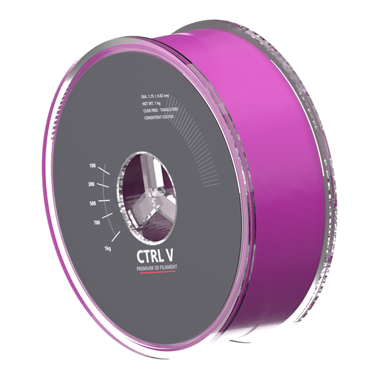 PLA Silk Purple 3D printer filament spool