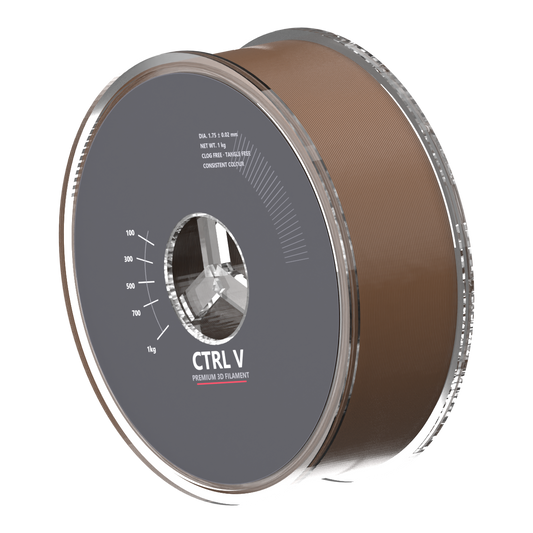 PLA Wooden Walnut 3D printer filament spool
