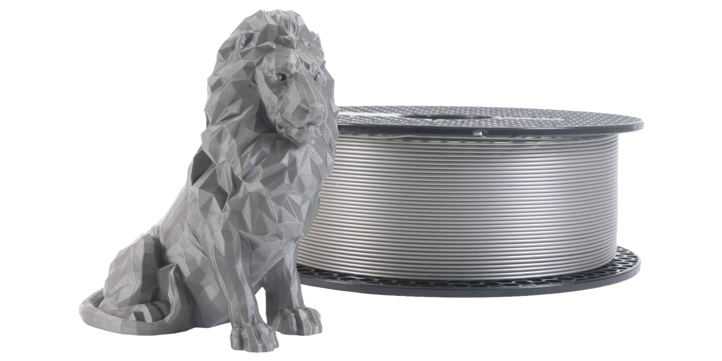 Prusament PLA Galaxy Silver 1kg (Clearance)