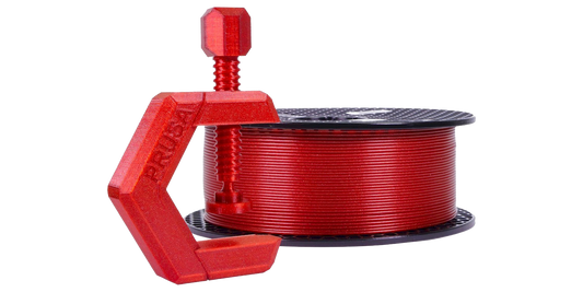 Prusament PETG Carmine Red Transparent 1kg