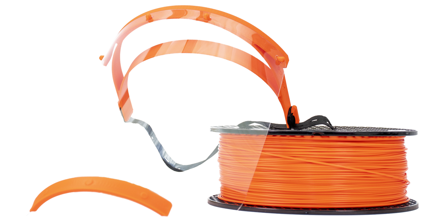Prusament PETG Orange for PPE 1kg (Clearance)