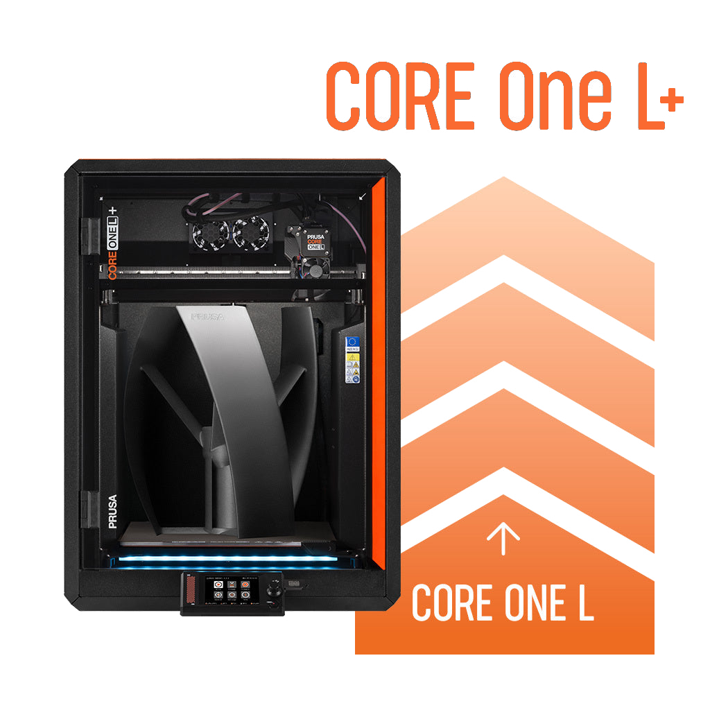 Prusa CORE One L to CORE One L+ upgrade kit