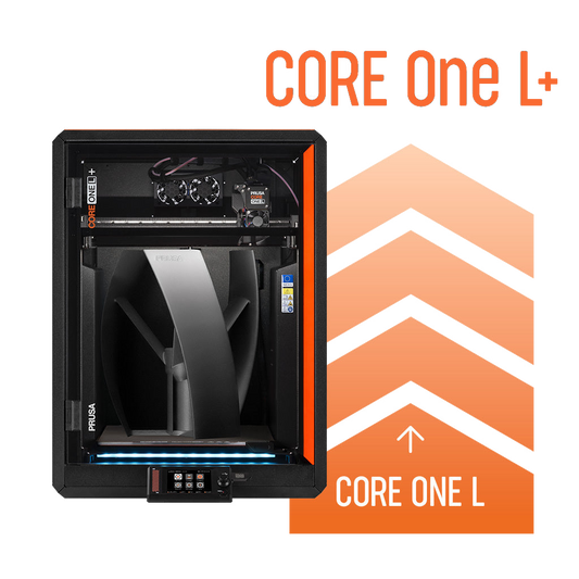 Prusa CORE One L to CORE One L+ upgrade kit
