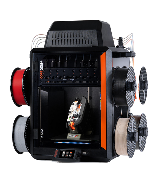 Prusa INDX on CORE One+ (transparent)