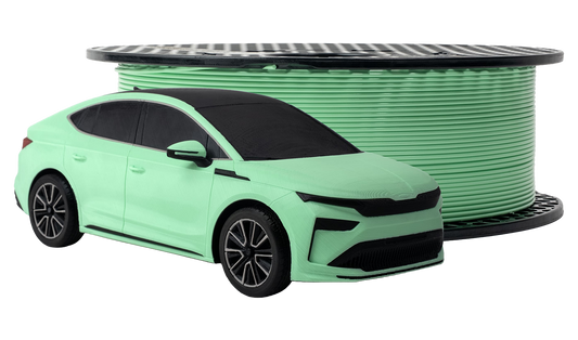 Prusament PETG Electric Green 1kg (NFC)