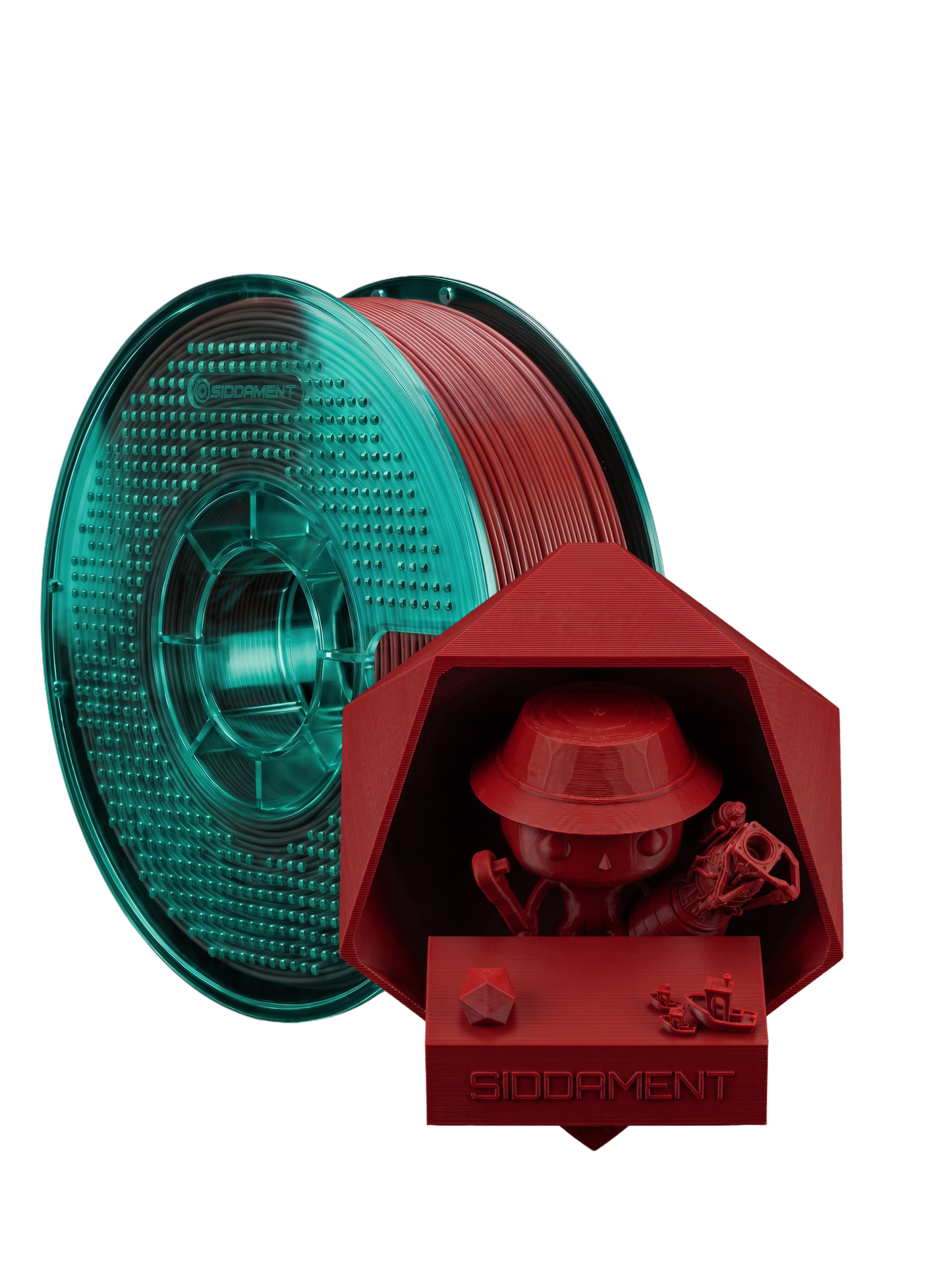 Matte Rally Red ASA V2 1.75mm 1kg filament