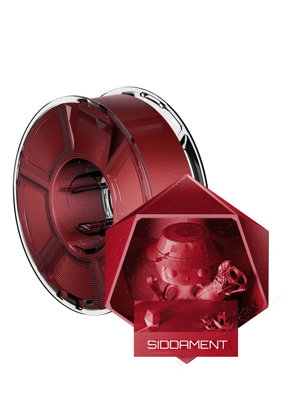 Galaxy Red PLA Pro Sparkle – SIDDAMENT