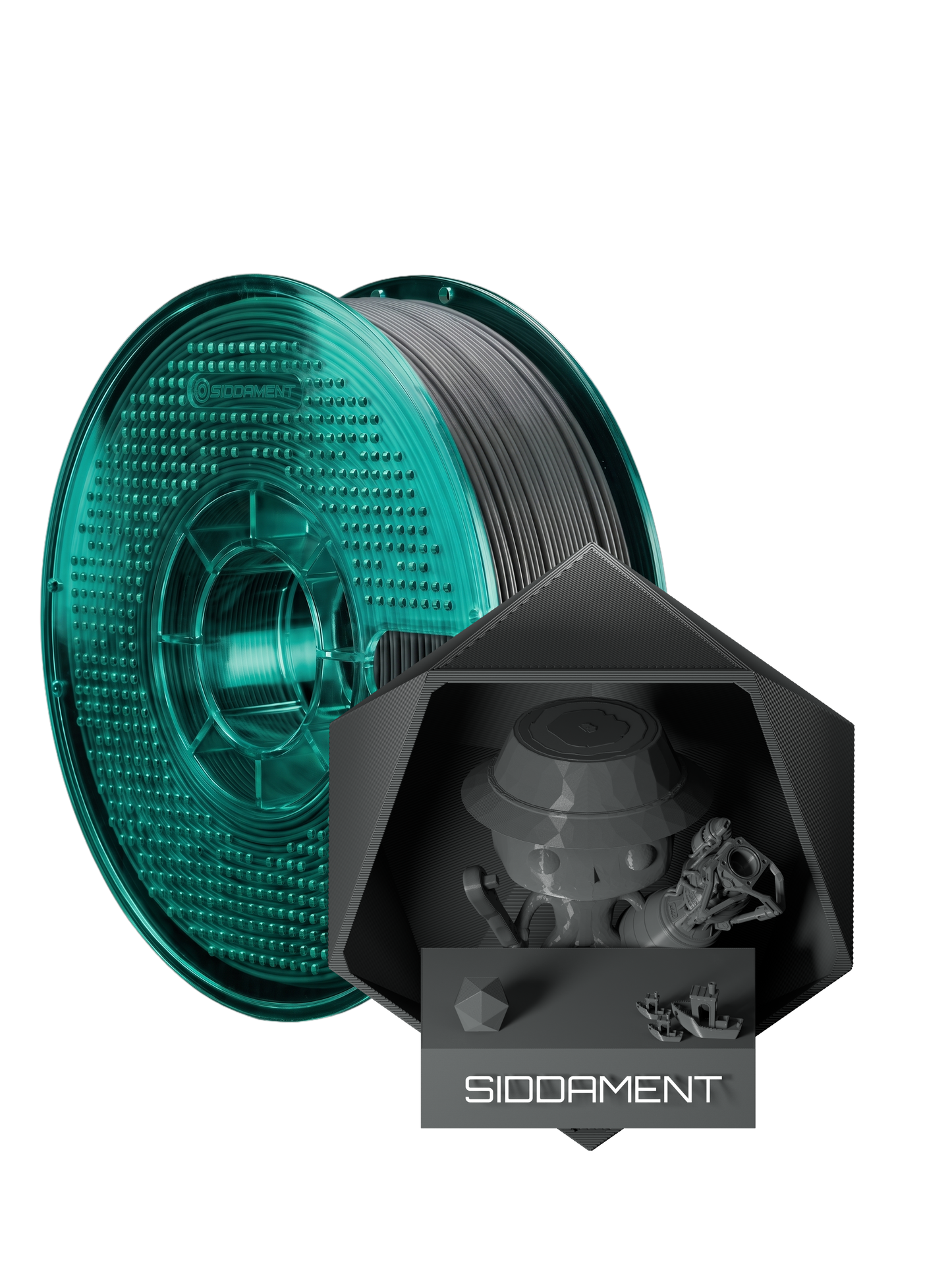 Space Grey ASA V2 1.75mm 1kg filament