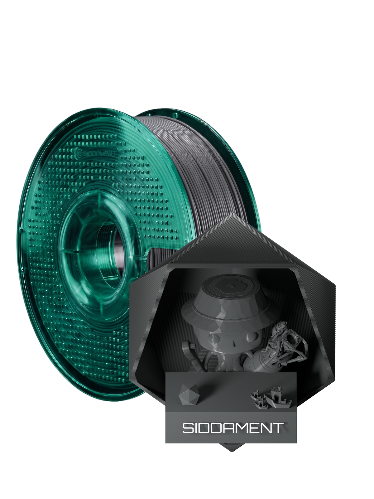 Space Grey ASA V2 1.75mm 1kg filament
