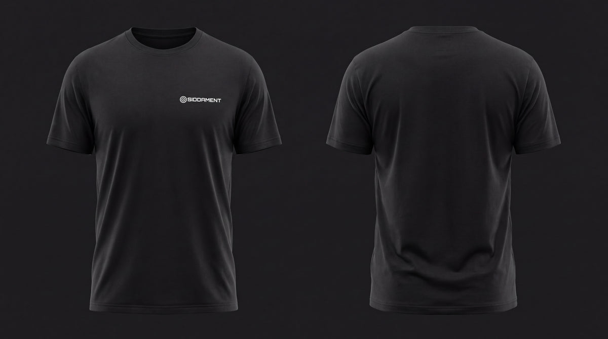 The Walking Ad Tee, black